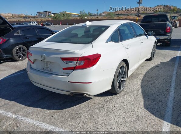 1HGCV1F36LA116406 2020 HONDA ACCORD White Հետևի աջ