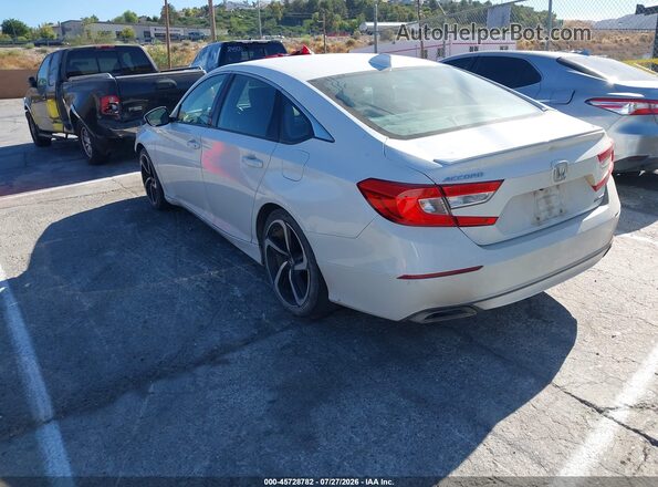 1HGCV1F36LA116406 2020 HONDA ACCORD White Հետևի ձախ