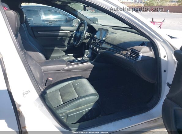 1HGCV1F36LA116406 2020 HONDA ACCORD White Սալոնի դիմացի տեսք