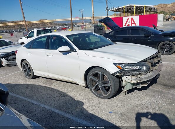 1HGCV1F36LA116406 2020 HONDA ACCORD White Սալոնի 360 աստիճան տեսք