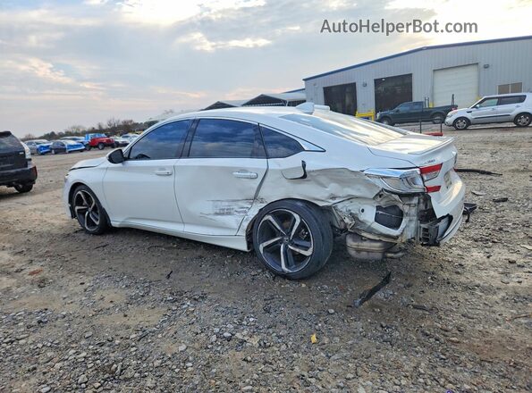 1HGCV1F36LA126286 2020 HONDA ACCORD White Tył lewy