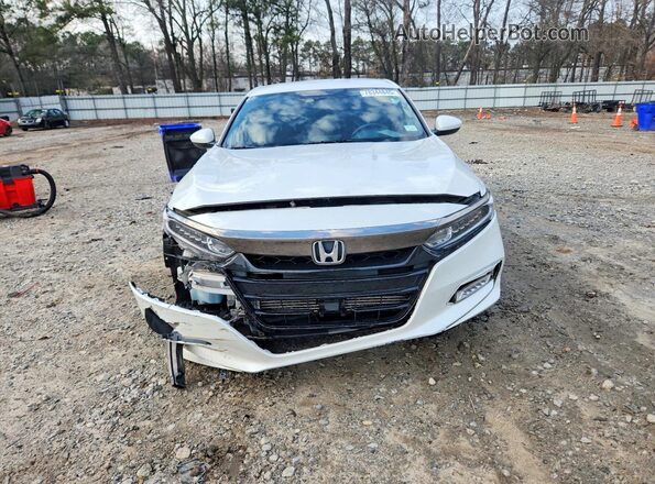 1HGCV1F36LA126286 2020 HONDA ACCORD White Widok z przodu