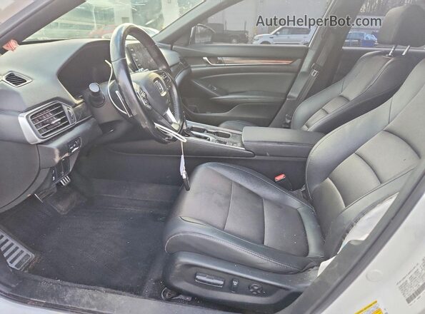 1HGCV1F36LA126286 2020 HONDA ACCORD White Widok wnętrza z przodu
