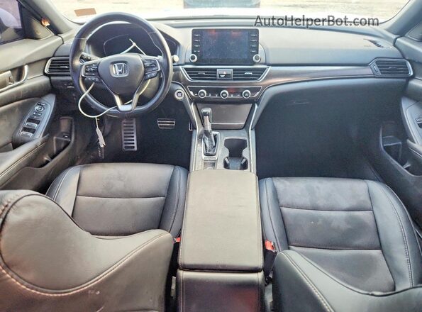 1HGCV1F36LA126286 2020 HONDA ACCORD White Widok deski rozdzielczej