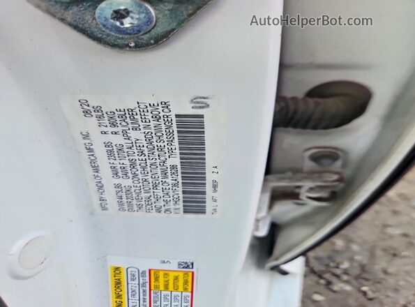 1HGCV1F36LA126286 2020 HONDA ACCORD White Widok komory silnika
