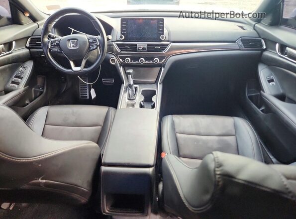 1HGCV1F36LA126286 2020 HONDA ACCORD White Widok tylnych siedzeń