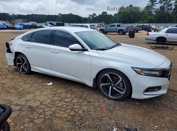 1HGCV1F36LA138874 2020 HONDA ACCORD White Առջևի աջ