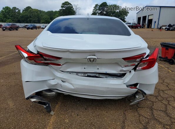 1HGCV1F36LA138874 2020 HONDA ACCORD White Հետևի տեսք