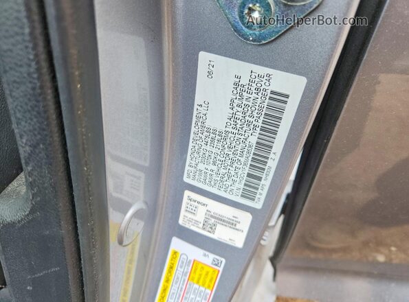 1HGCV1F36MA085367 2021 HONDA ACCORD Silver Engine compartment view