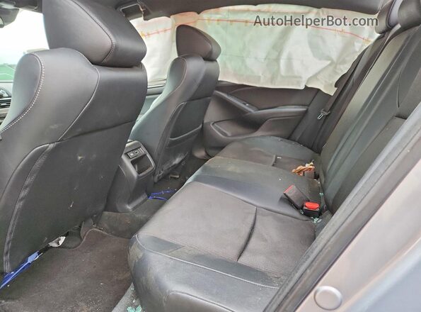 1HGCV1F36MA085367 2021 HONDA ACCORD Silver Rear seats view