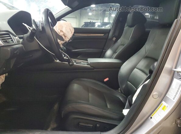 1HGCV1F36MA089046 2021 HONDA ACCORD Silver წინა სალონის ხედი