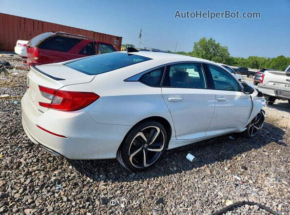 1HGCV1F36MA097941 2021 HONDA ACCORD White Հետևի աջ