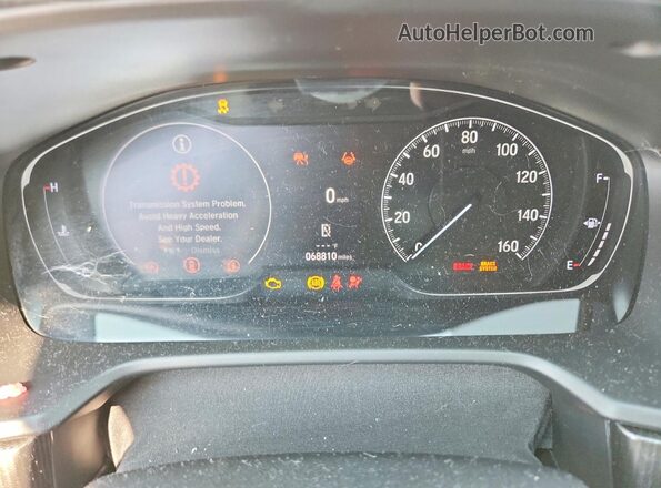 1HGCV1F36MA097941 2021 HONDA ACCORD White Սարքավորումների վահանակի տեսք