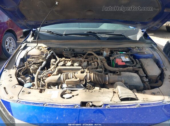 1HGCV1F36MA100580 2021 HONDA ACCORD Dark Blue Vista trasera