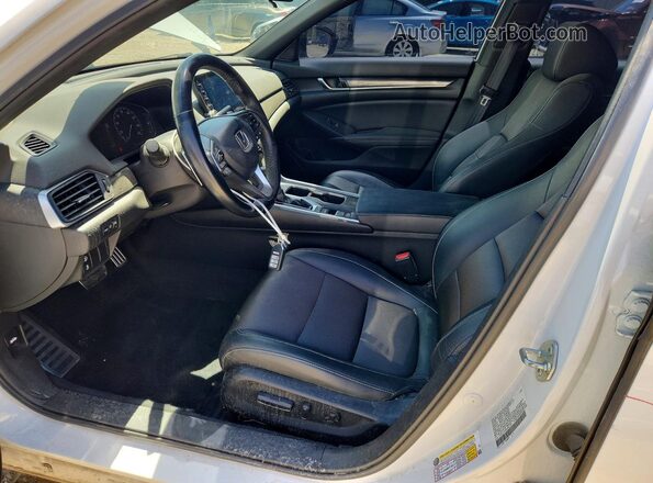 1HGCV1F36NA001727 2022 HONDA ACCORD White Սալոնի դիմացի տեսք
