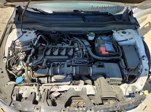 1HGCV1F36NA001727 2022 HONDA ACCORD White Սալոնի հետևի տեսք