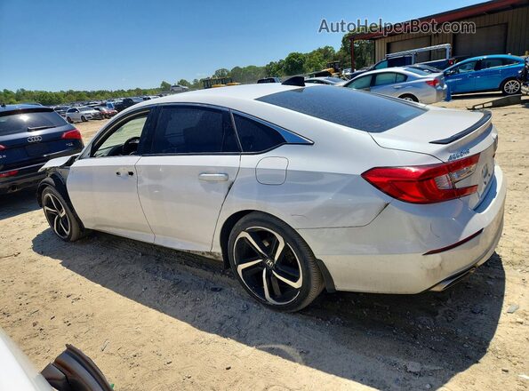 1HGCV1F36NA001727 2022 HONDA ACCORD White Հետևի ձախ