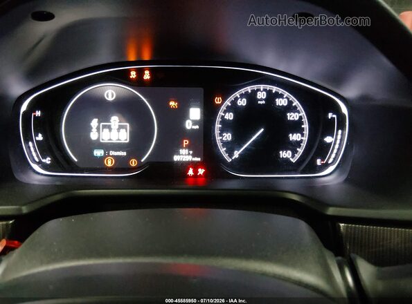 1HGCV1F36NA021914 2022 HONDA ACCORD Light Blue Widok tylnych siedzeń
