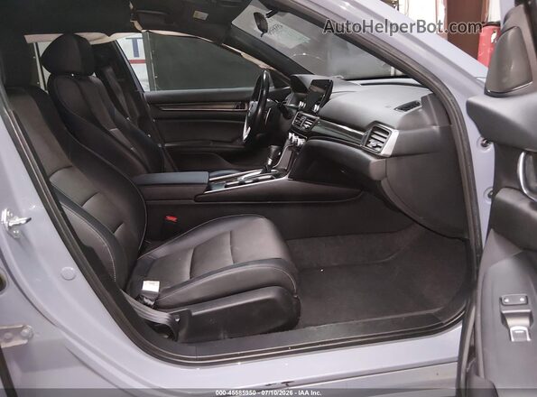 1HGCV1F36NA021914 2022 HONDA ACCORD Light Blue Widok wnętrza z przodu