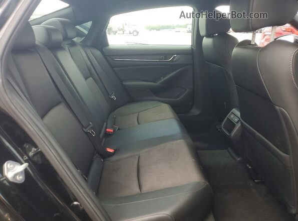 1HGCV1F36NA051575 2022 HONDA ACCORD Black Вид задніх сидінь