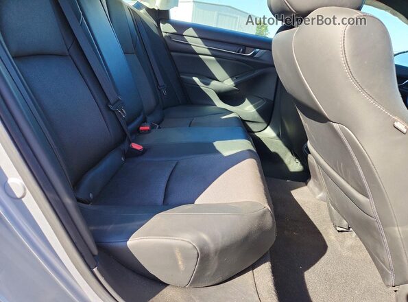 1HGCV1F36NA059675 2022 HONDA ACCORD Gray უკანა სავარძლების ხედი