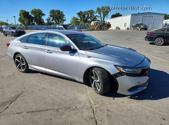 1HGCV1F36NA059675 2022 HONDA ACCORD Gray წინა მარჯვენა