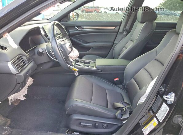 1HGCV1F36NA071776 2022 HONDA ACCORD Black Vista interior delantera
