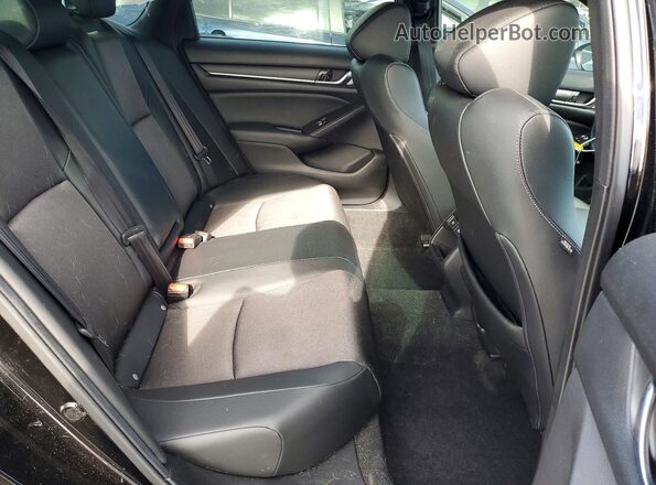 1HGCV1F36NA071776 2022 HONDA ACCORD Black Vista de los asientos traseros