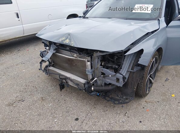 1HGCV1F36NA107997 2022 HONDA ACCORD Синий Вид спереди