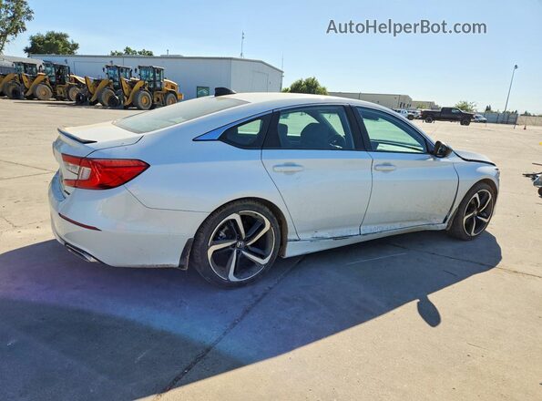 1HGCV1F36NA115291 2022 HONDA ACCORD White უკანა მარჯვენა