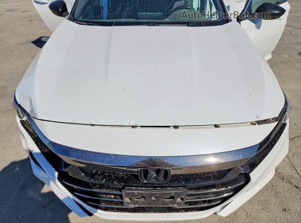 1HGCV1F36NA115291 2022 HONDA ACCORD White უკანა სალონის ხედი