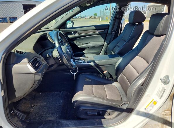 1HGCV1F36NA115291 2022 HONDA ACCORD White წინა სალონის ხედი