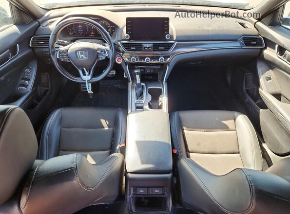 1HGCV1F36NA115291 2022 HONDA ACCORD White წინა პანელის ხედი