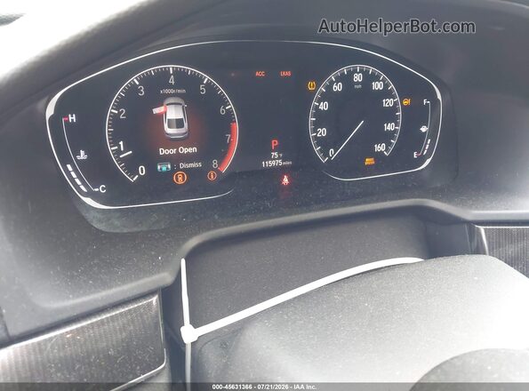 1HGCV1F37JA091187 2018 HONDA ACCORD Gray 