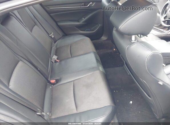 1HGCV1F37JA091187 2018 HONDA ACCORD Gray Вид наклейки з VIN-кодом