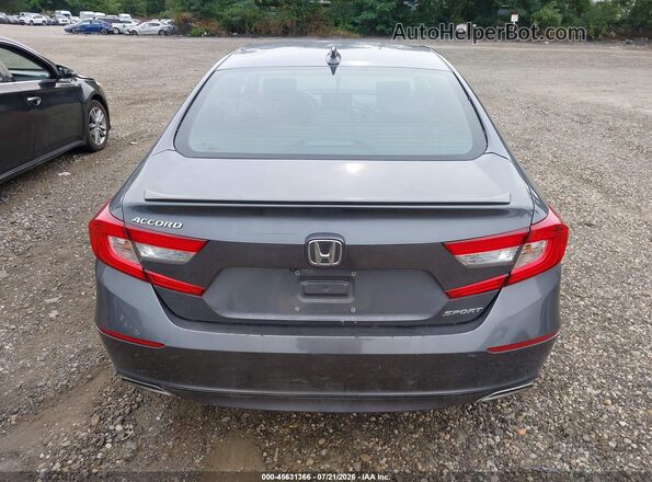 1HGCV1F37JA091187 2018 HONDA ACCORD Gray 