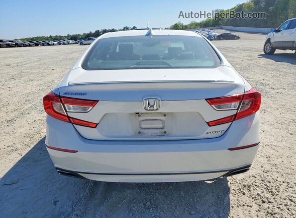 1HGCV1F37JA108652 2018 HONDA ACCORD White Vista trasera
