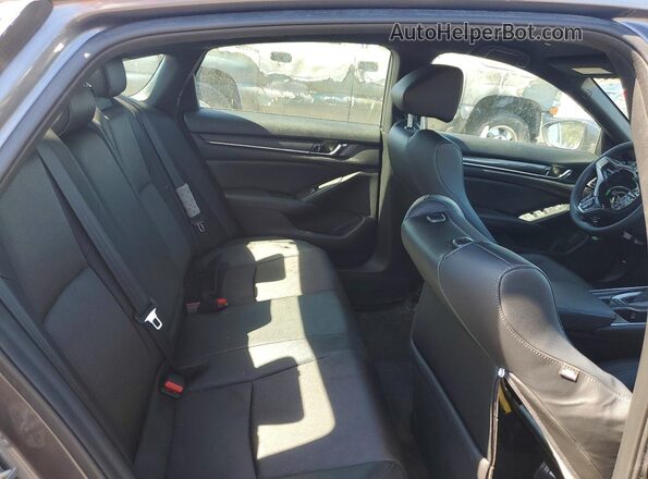 1HGCV1F37KA024798 2019 HONDA ACCORD Gray Հետևի նստատեղերի տեսք