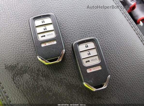 1HGCV1F37KA038474 2019 HONDA ACCORD Black წინა პანელის ხედი