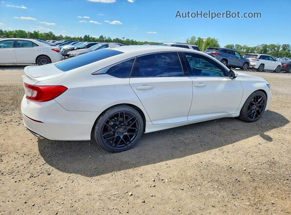 1HGCV1F37KA069630 2019 HONDA ACCORD White Задня права чверть