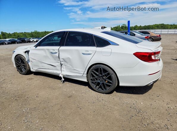 1HGCV1F37KA069630 2019 HONDA ACCORD White Задня ліва чверть