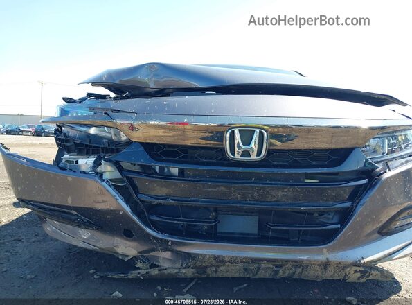 1HGCV1F37KA099520 2019 HONDA ACCORD Gray 