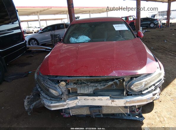 1HGCV1F37KA109978 2019 HONDA ACCORD Red Vista frontal