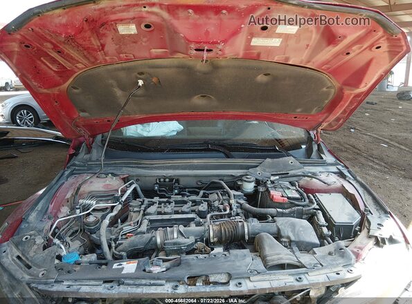 1HGCV1F37KA109978 2019 HONDA ACCORD Red Vista trasera