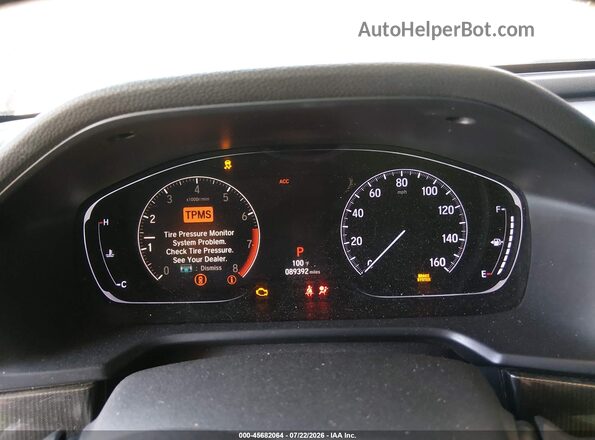 1HGCV1F37KA109978 2019 HONDA ACCORD Red Vista de los asientos traseros