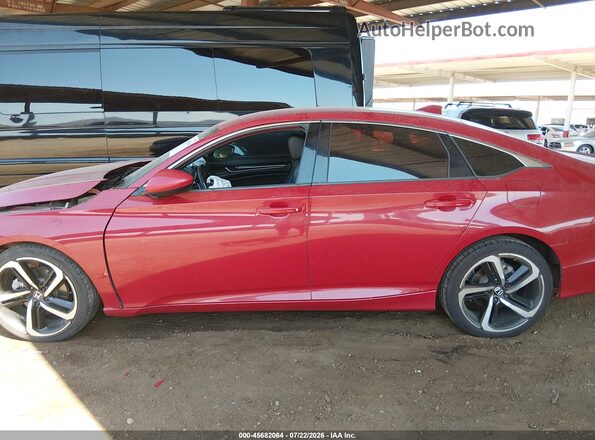 1HGCV1F37KA109978 2019 HONDA ACCORD Red 