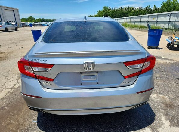 1HGCV1F37KA131348 2019 HONDA ACCORD Серебряный Вид сзади