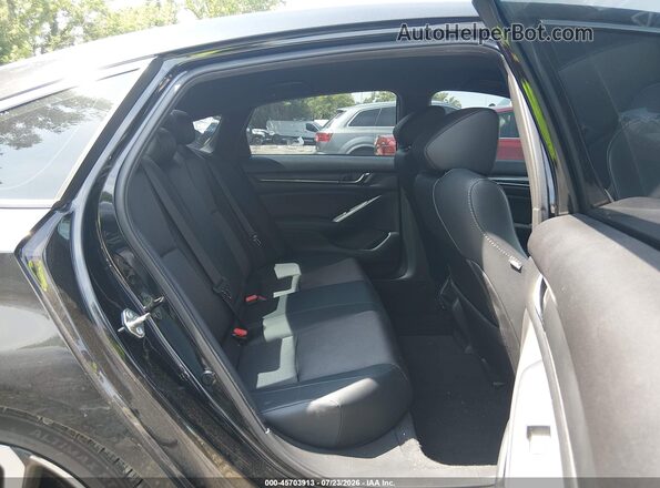 1HGCV1F37KA149798 2019 HONDA ACCORD Black Vista de la etiqueta del VIN
