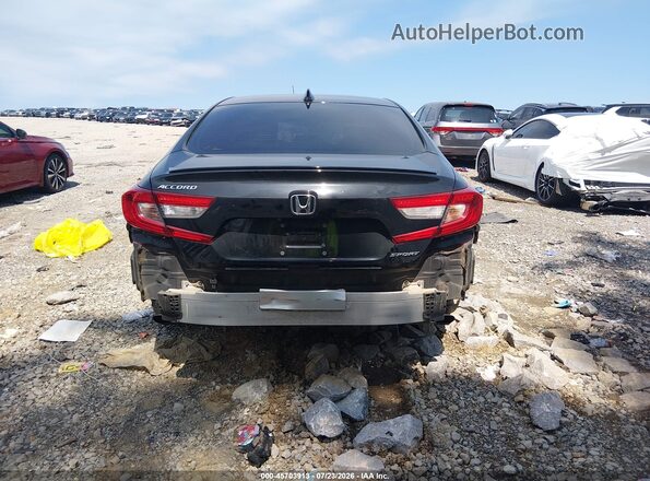 1HGCV1F37KA149798 2019 HONDA ACCORD Black 