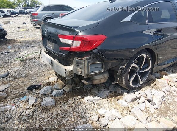 1HGCV1F37KA149798 2019 HONDA ACCORD Black 